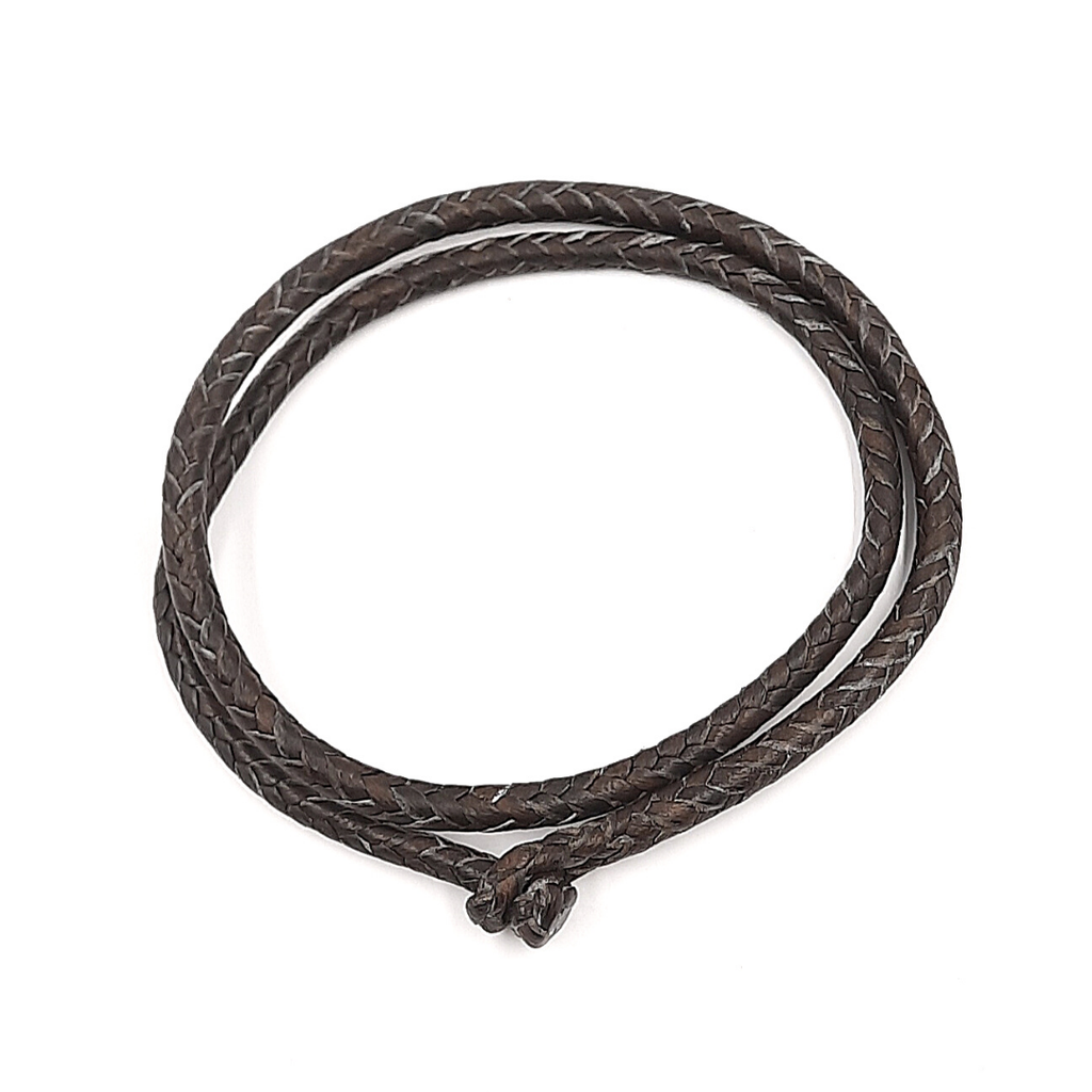 Gargantilla / Collar Piel Tejida a Mano