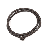 Gargantilla / Collar Piel Tejida a Mano