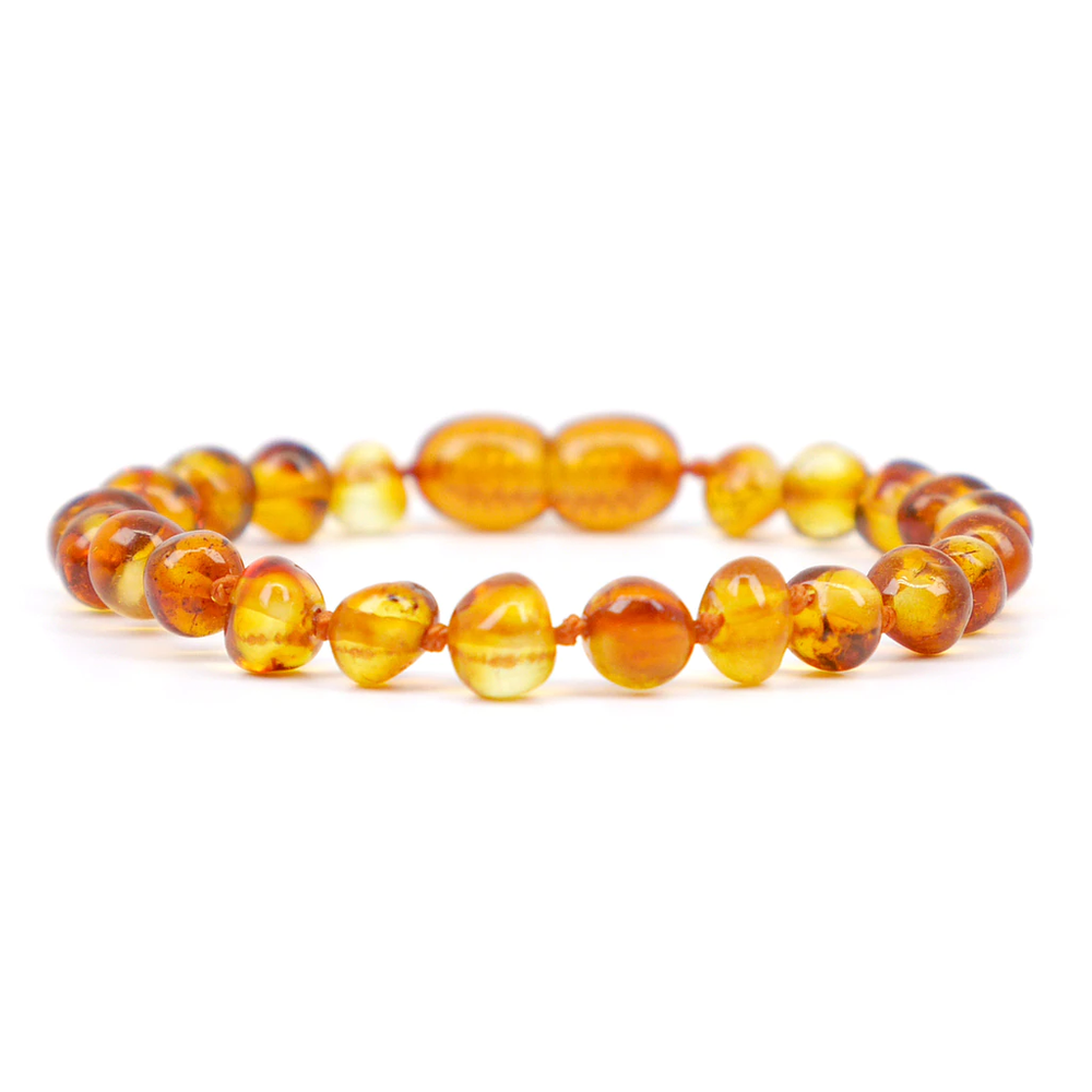 Pulsera Ámbar para Bebé con Certificado Dentición - Caleidoscopio