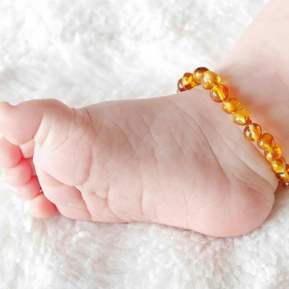 Pulsera Ámbar para Bebé con Certificado Dentición - Caleidoscopio