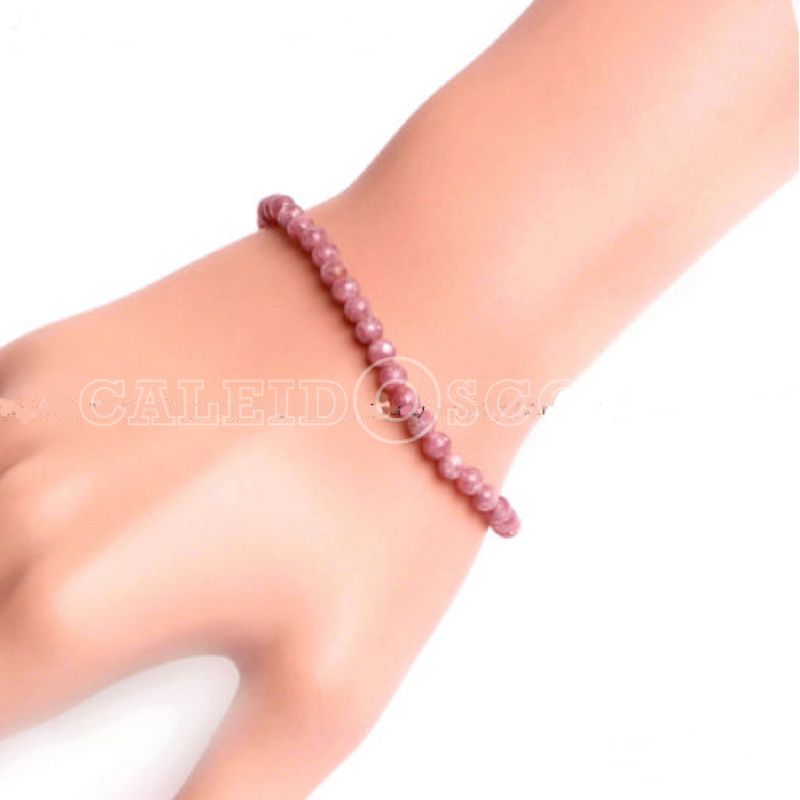 Pulsera Lepidolita. Ansiedad Insomnio Estrés - Caleidoscopio