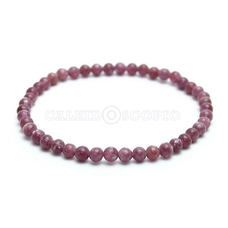 Pulsera Lepidolita. Ansiedad Insomnio Estrés - Caleidoscopio