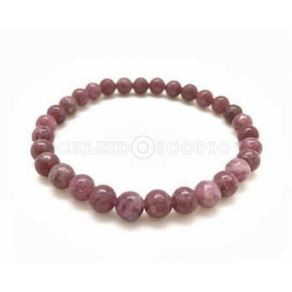 Pulsera Lepidolita. Ansiedad Insomnio Estrés - Caleidoscopio