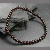 Pulsera Granate cuentas de 4.5 mm. Energetizante Regenerador - Caleidoscopio