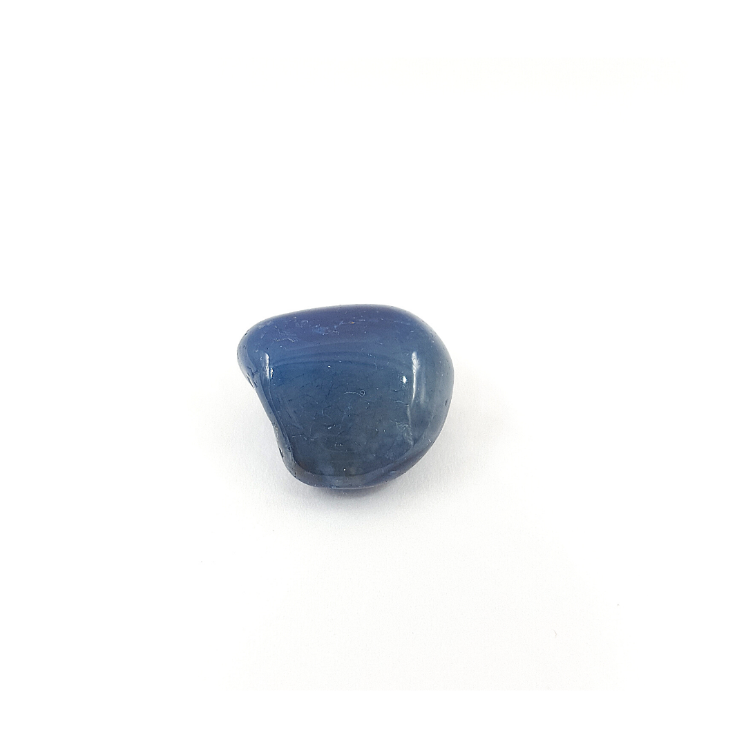 Ágata Azul Tamborileada.