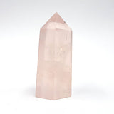 Punta Generador Obelisco de Cuarzo Rosa Natural 50 - 63 g 5.7 a 6.5 cm Altura