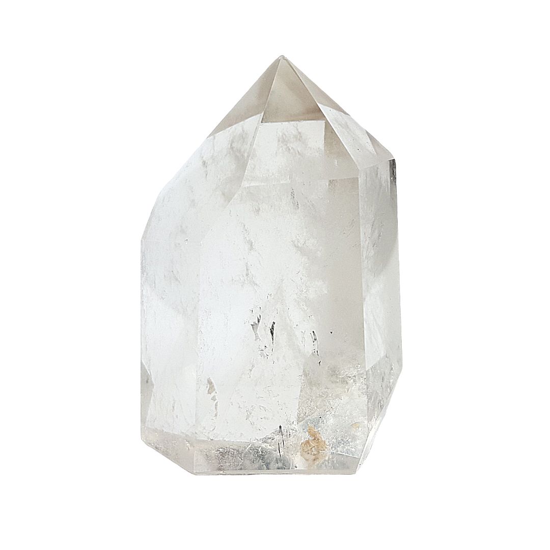 Cuarzo Blanco Punta Generador 111 - 118 g * 5 - 6 cm altura