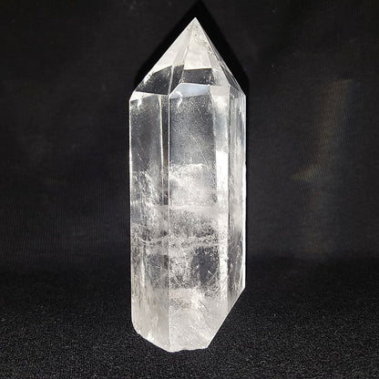 Cuarzo Blanco Cristal Punta Generador 163 - 173 g y 7.8 - 8 cm Altura