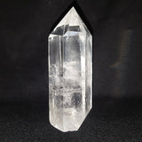Cuarzo Blanco Cristal Punta Generador 163 - 173 g y 7.8 - 8 cm Altura