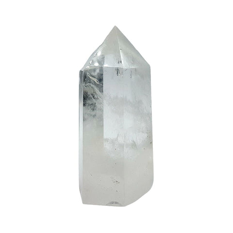 Cuarzo Blanco Cristal punta Generador 133 - 147 g 8 cm altura
