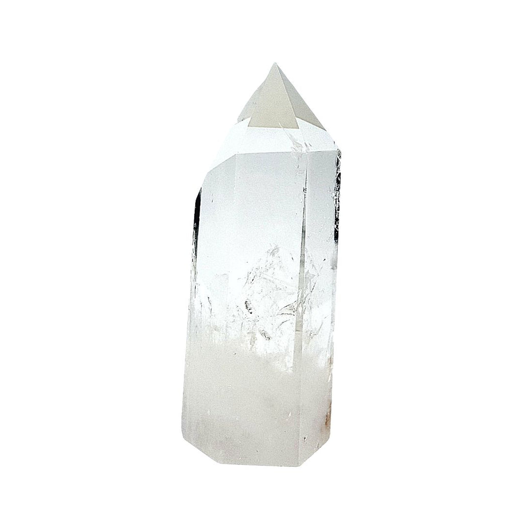 Cuarzo Blanco Cristal Punta Generador 93 - 98 g * 7 - 7.5 cm altura