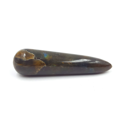 Labradorita vara para masaje en punta 6.8 cm.