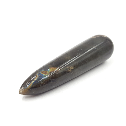 Labradorita vara para masaje en punta 6.8 cm.