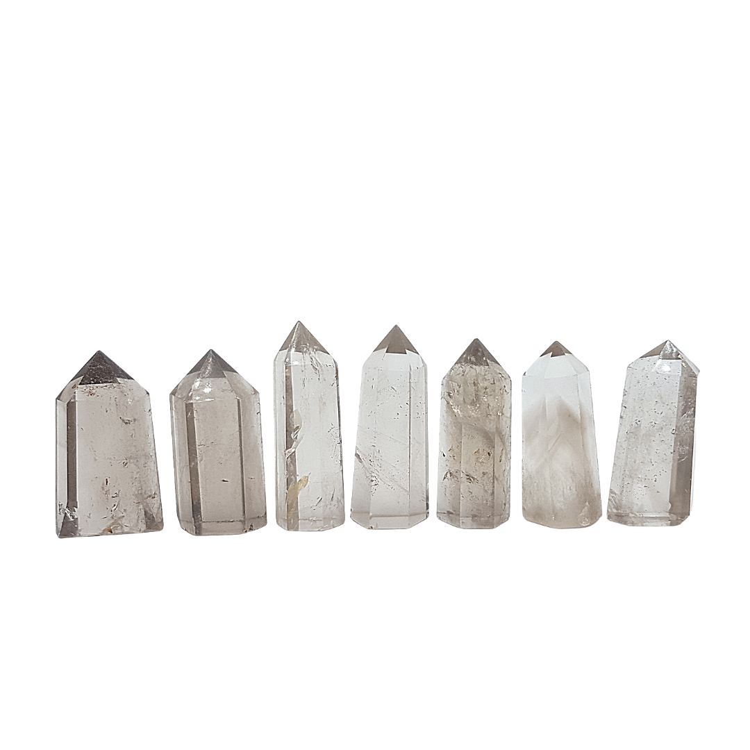 Cuarzo Ahumado Punta Generador 22 -30 g 4.5 - 5 cm x 2 x 1.3 cm