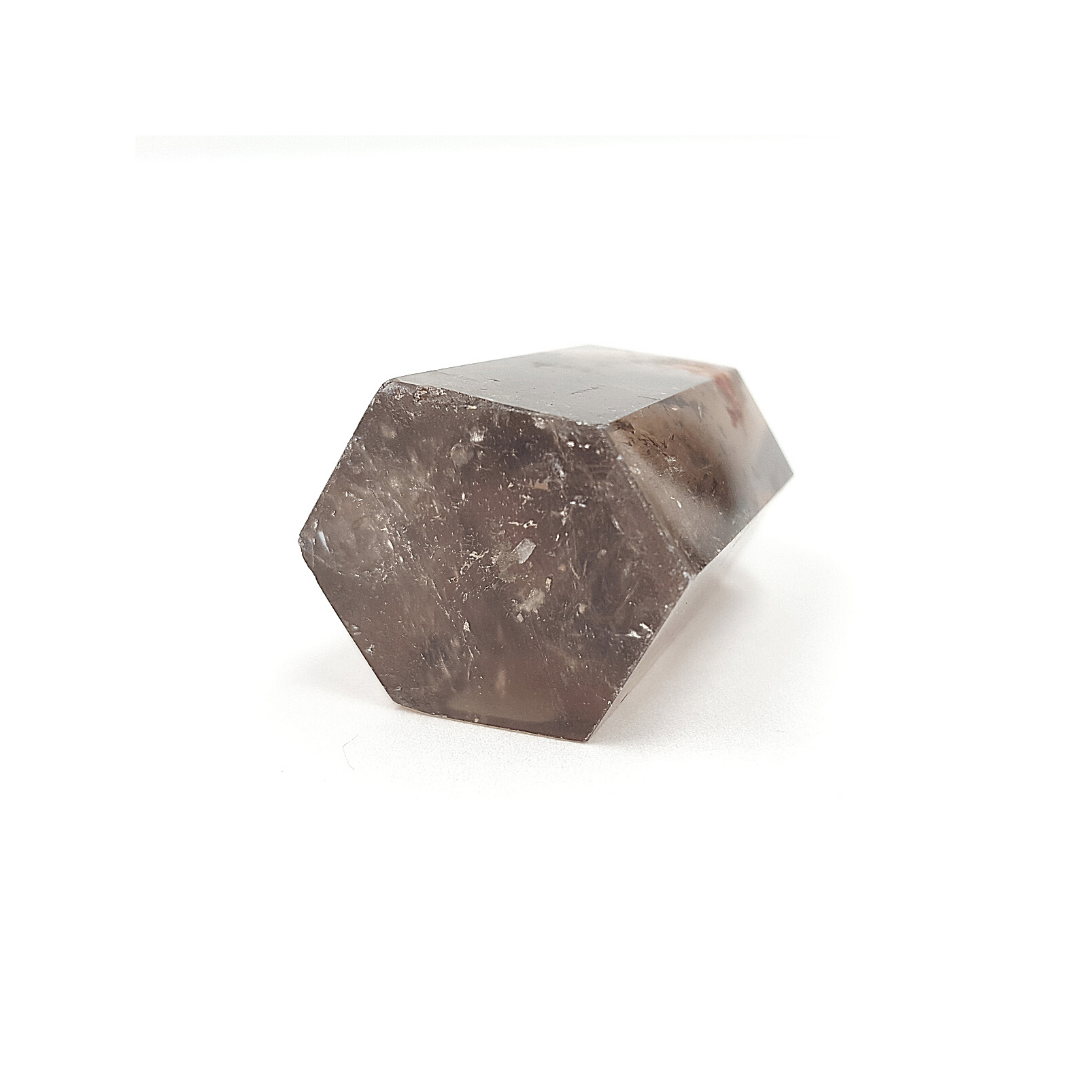 Cuarzo Ahumado Punta Generador 37 - 45 gr de 4.5 - 4.9 x 2.6 x 2 cm