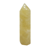 Punta Generador Cuarzo Citrino Natural 84 - 96 g * 8 - 9 cm altura.