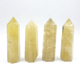 Punta Generador Cuarzo Citrino Natural 84 - 96 g * 8 - 9 cm altura.