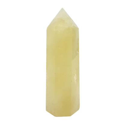 Punta Generador Cuarzo Citrino Natural 100 -109 g 7.7 - 8.8 cm altura * 3 * 2.4 cm .