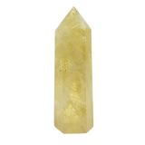 Punta Generador Cuarzo Citrino Natural 120 -129 g * 9 -10 cm de altura * 2.8 * 2.5 cm