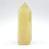 Punta Generador Cuarzo Citrino Natural 120 -129 g * 9 -10 cm de altura * 2.8 * 2.5 cm