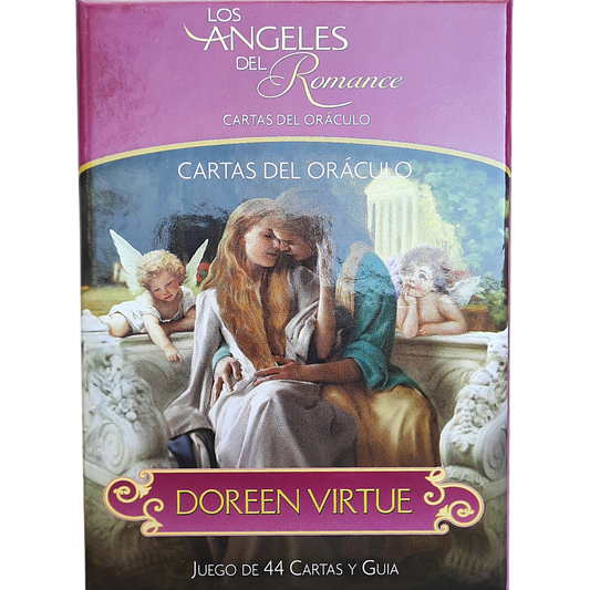Los Ángeles del Romance Cartas del Oráculo y Libro. D. Virtue en ESPAÑOL
