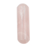 Vara de Cuarzo Rosa Punta para masaje 6 a 7 cm
