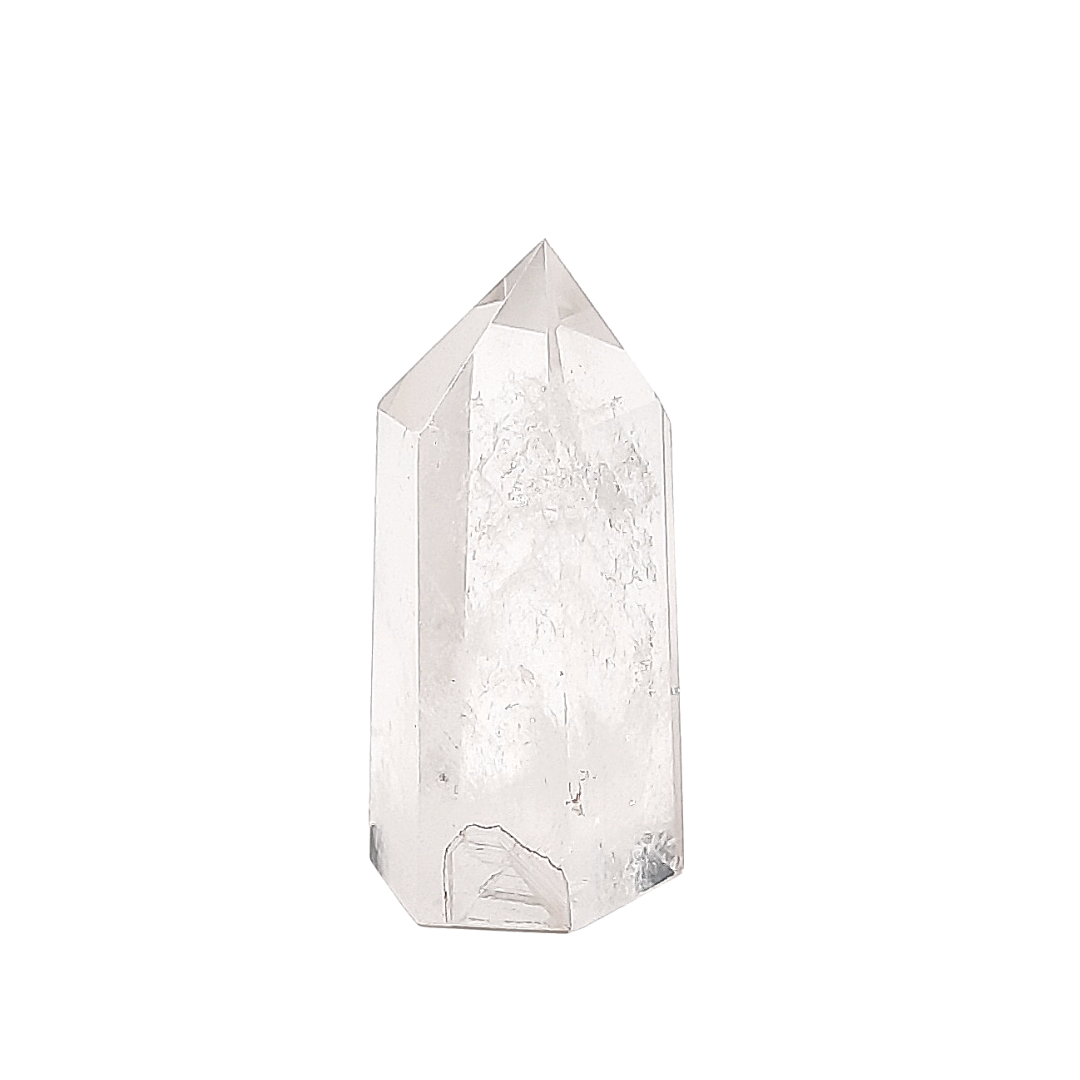 Cuarzo Blanco Punta Generador 40 - 49 g 5 - 5.8 cm Altura