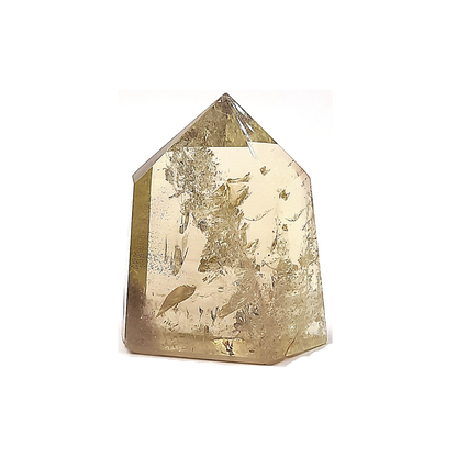 Punta Generador de Cuarzo Citrino Natural  95 g 5.5 cm altura