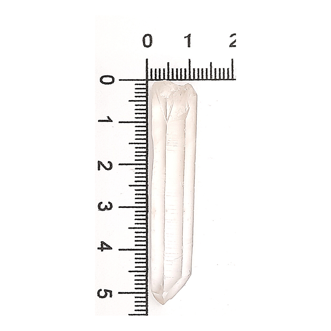 Cuarzo Semilla Lemuriano 5 cm x 1 cm Punta Natural en Bruto