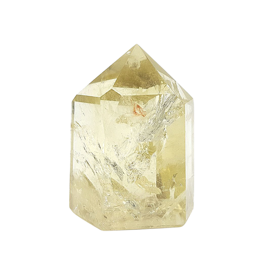 Punta Generador de Cuarzo Citrino Natural 90 g 5 * 4 * 2.6 cm