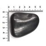 Shunguita "Shungite" Tamborileada Ex Gde. 50 - 60g Piedra maravilla protege, neutraliza y regenera