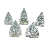 Sri Yantra o Shree Yantra en Cuarzo Cristal 3.5 a 4 cm Altura