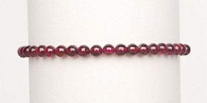 Pulsera Granate cuentas de 4.5 mm. Energetizante Regenerador - Caleidoscopio