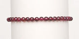 Pulsera Granate cuentas de 4.5 mm. Energetizante Regenerador - Caleidoscopio