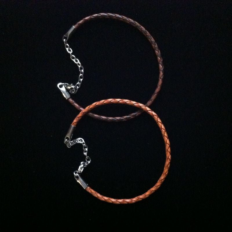 Pulsera de Piel. - Caleidoscopio