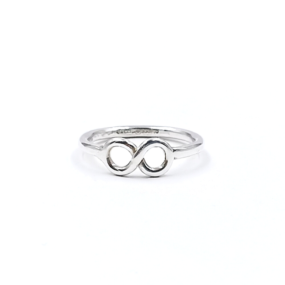 Anillo Infinito En Plata 925 Medida 5 Mod 1538