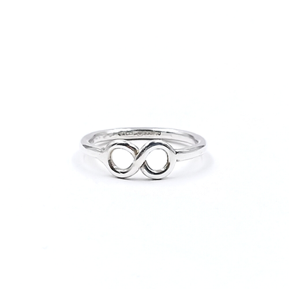 Anillo Infinito En Plata 925 Medida 5 Mod 1538