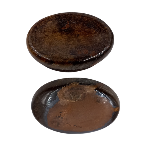 Ojo de Tigre "Worry Stone" 3.5 x 2.8 x 0.5 cm