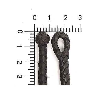 Gargantilla / Collar Piel Tejida a Mano