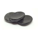 Turmalina Negra "Worry Stone" Piedra calmante y protectora 3.5 x 2.8 cm aproximadamente - Caleidoscopio