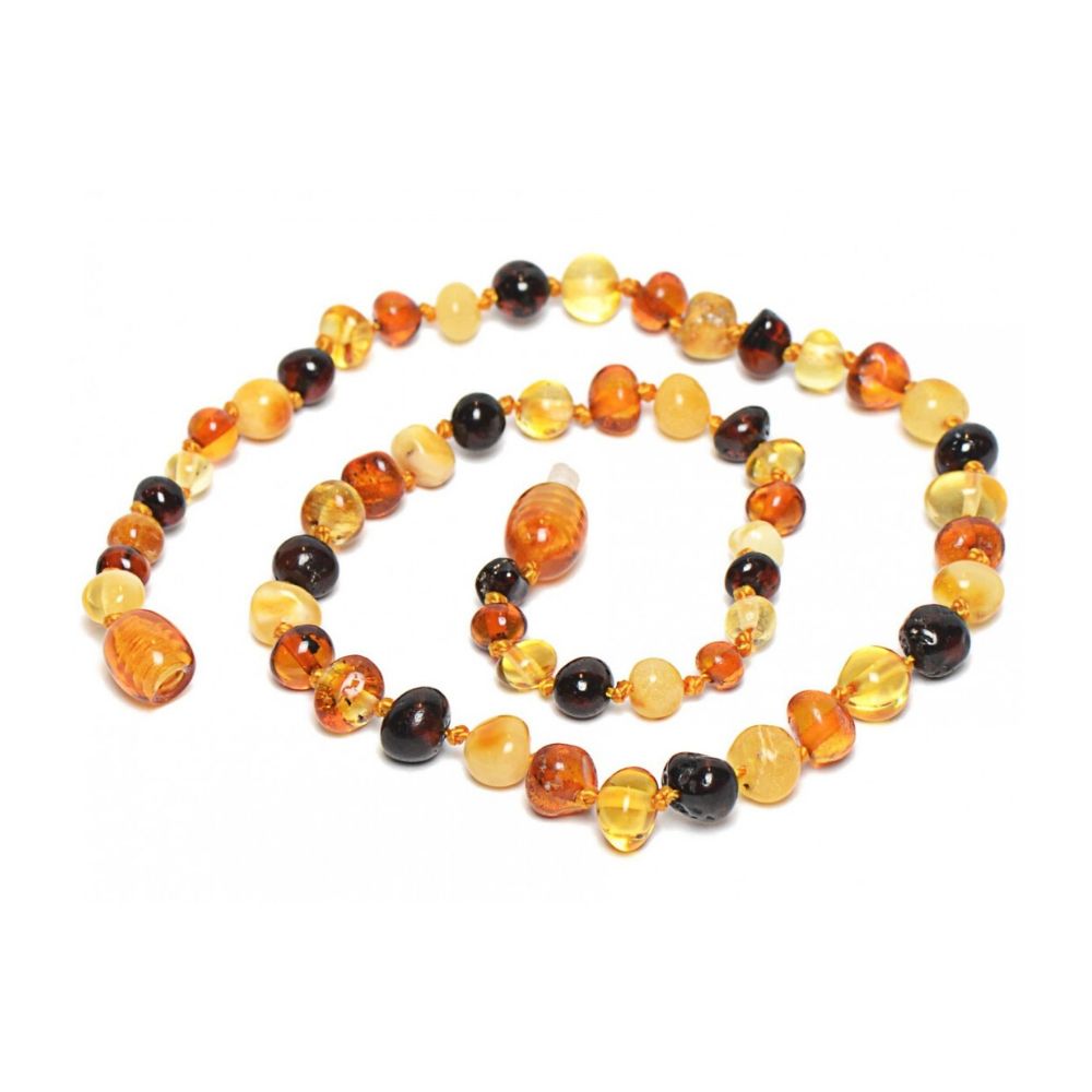 Collar Bebé Ámbar con Certificado. Dentición - Caleidoscopio