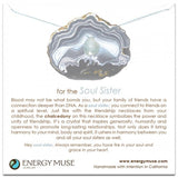 Collar "Soul Sister". Calcedonia. Energy Muse - Caleidoscopio