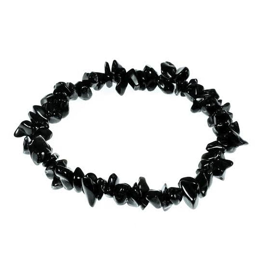 Pulsera de Piedras Semipreciosas. Chips - Caleidoscopio