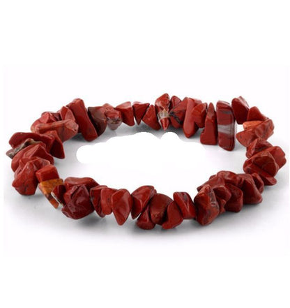 Pulsera de Piedras Semipreciosas. Chips - Caleidoscopio