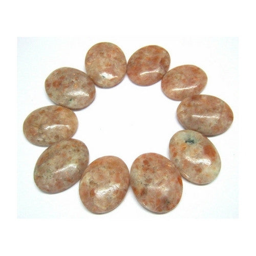 Piedra del Sol "Worry Stone" 3.5 - 4 x 2.8 - 3 cm - Caleidoscopio