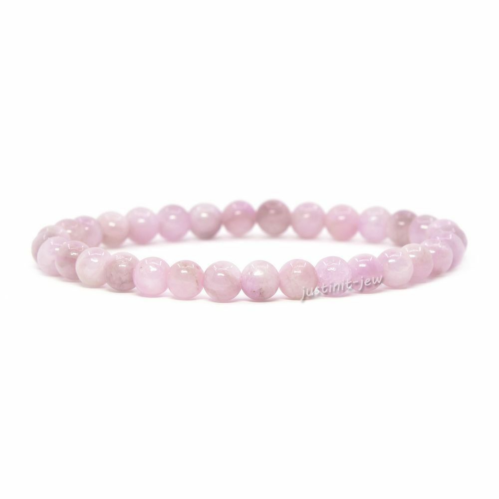 Pulsera de Morganita Rosa de 6 mm Vibración del amor - Caleidoscopio