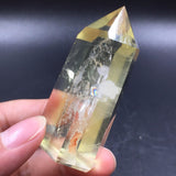 Punta Generador de Cuarzo Citrino Natural  59 g 5.7 cm altura - Caleidoscopio