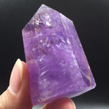 Punta Generador Natural Amatista 73 - 77 gr 5.4 cm - Caleidoscopio