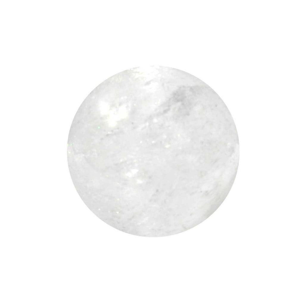 Esfera de Cuarzo Blanco Cristal de 2.5-2.8 cm de diámetro.